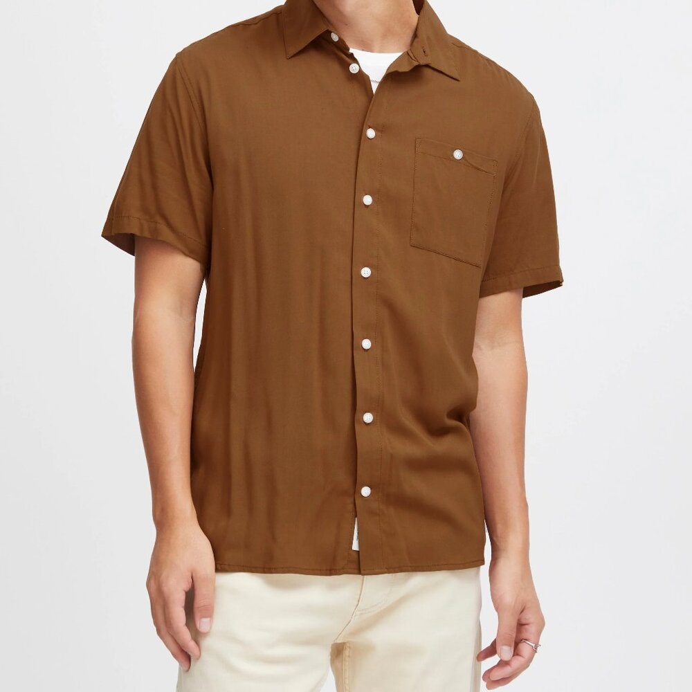 Blend Toffee Short Sleeve Shirt